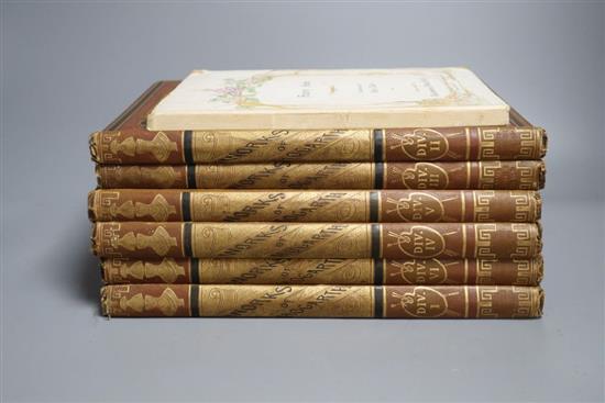 The Complete Works of William Hogarth, 150 steel engravings publ. by Mackenzie, in 6 vols, Ann illustrated by May Dart, New Book Compan